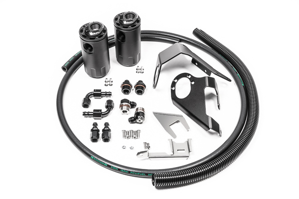Radium Engineering — Radium Engineering 2009+ Nissan 370Z (VQ37VHR) Catch Can Kit - Fluid Lock - view 3